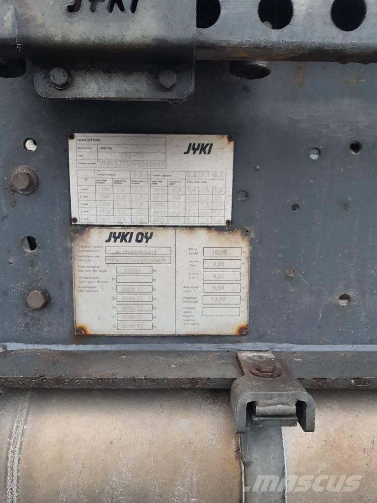 Jyki V52-T0 Remorci pentru lemn