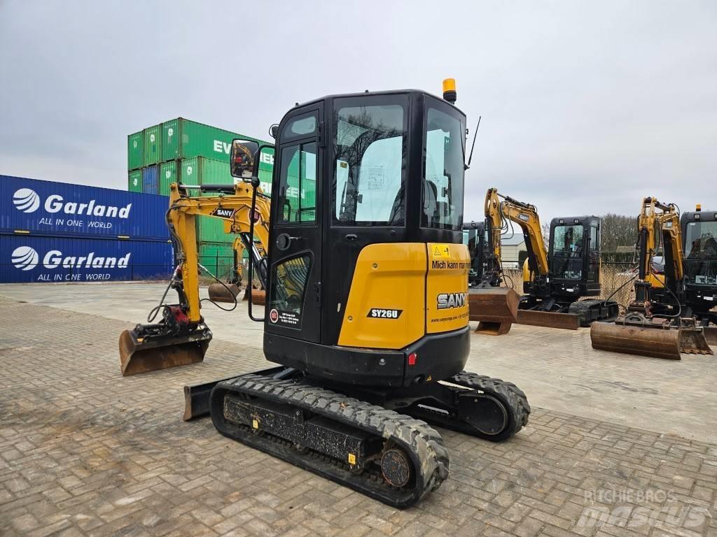 Sany SY 26 U Mini excavatoare < 7t