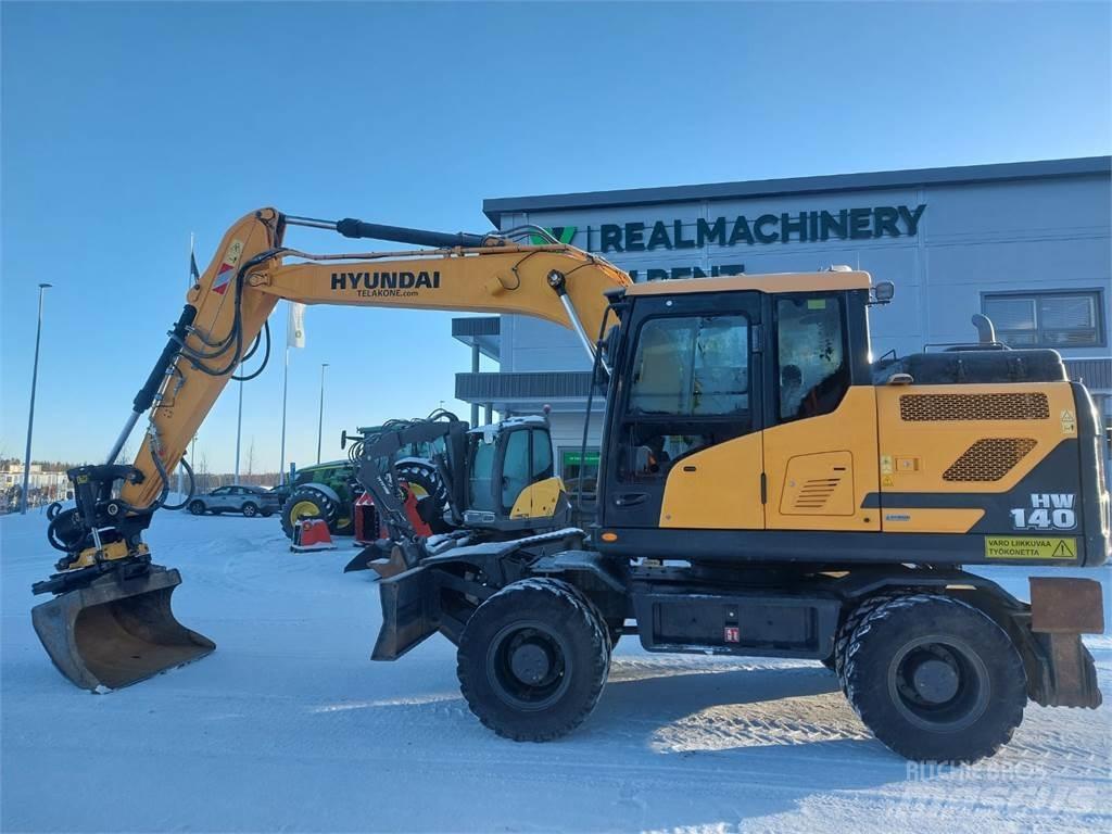 Hyundai HW140 Excavatoare cu roti