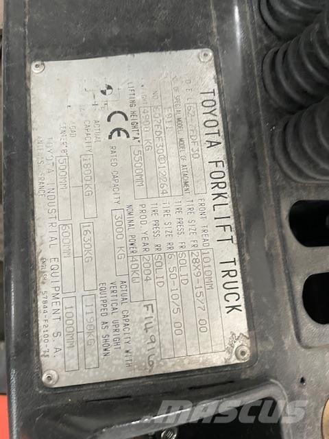 Toyota 62-7FDF30 Stivuitor diesel