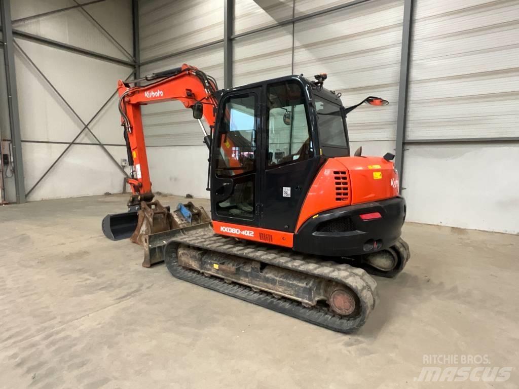 Kubota KX 080-4 A 2 Excavatoare 7t - 12t