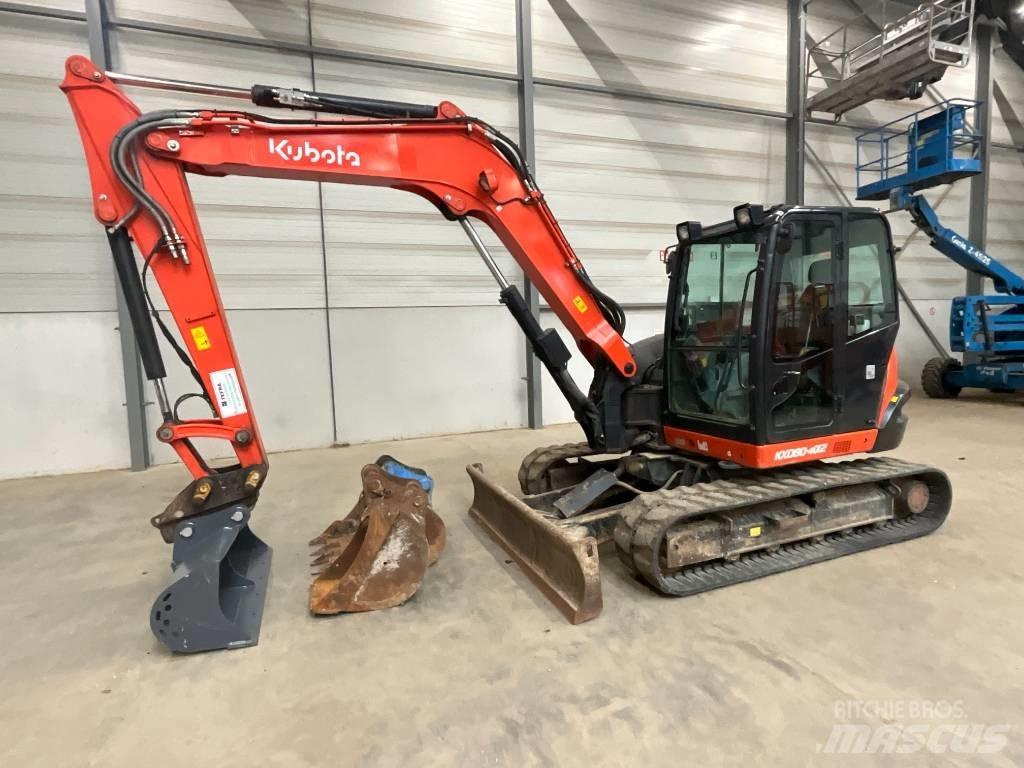 Kubota KX 080-4 A 2 Excavatoare 7t - 12t