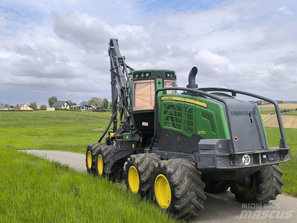 John Deere 1270 G Combine forestiere