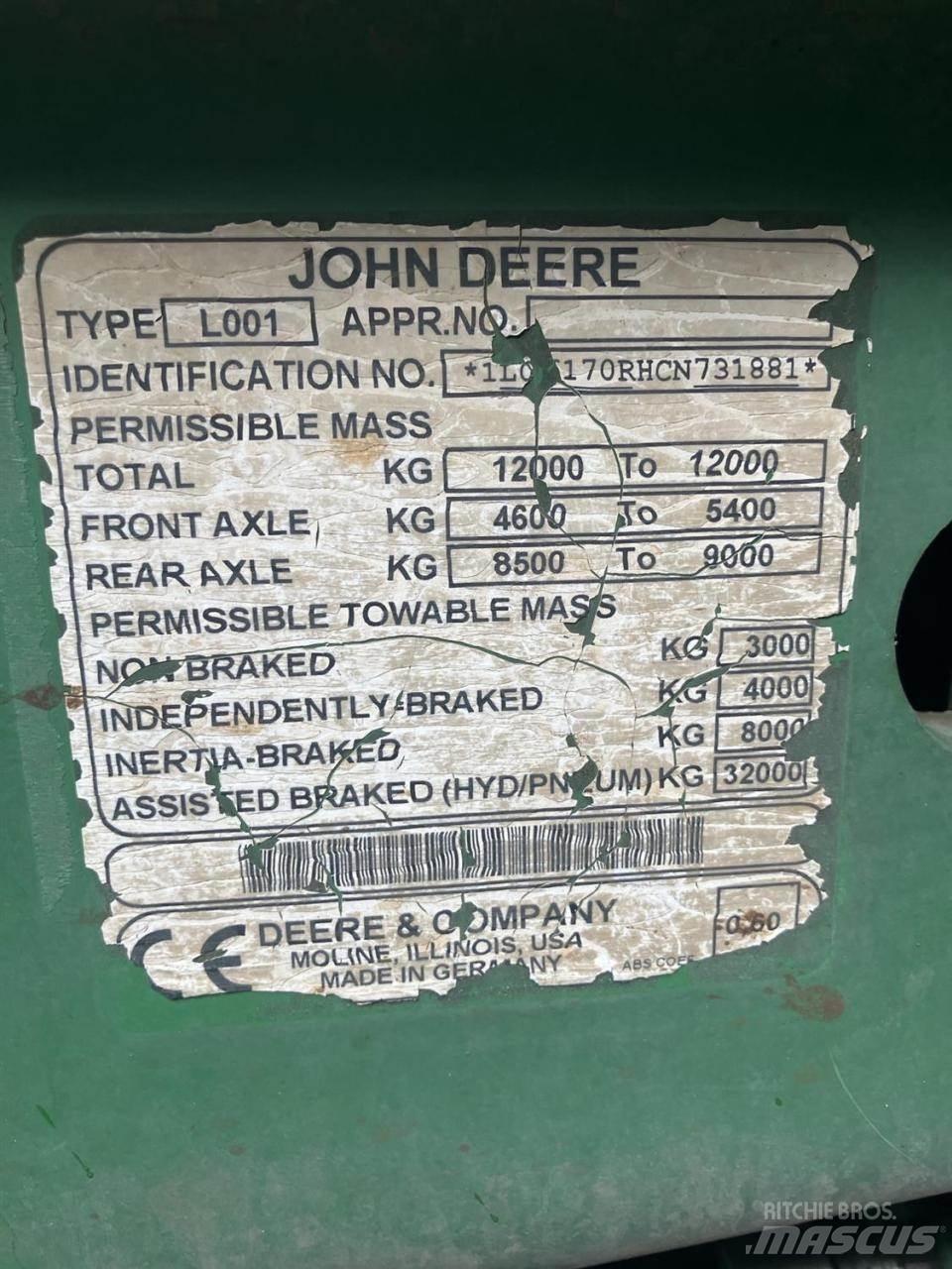 John Deere 6170R Tractoare