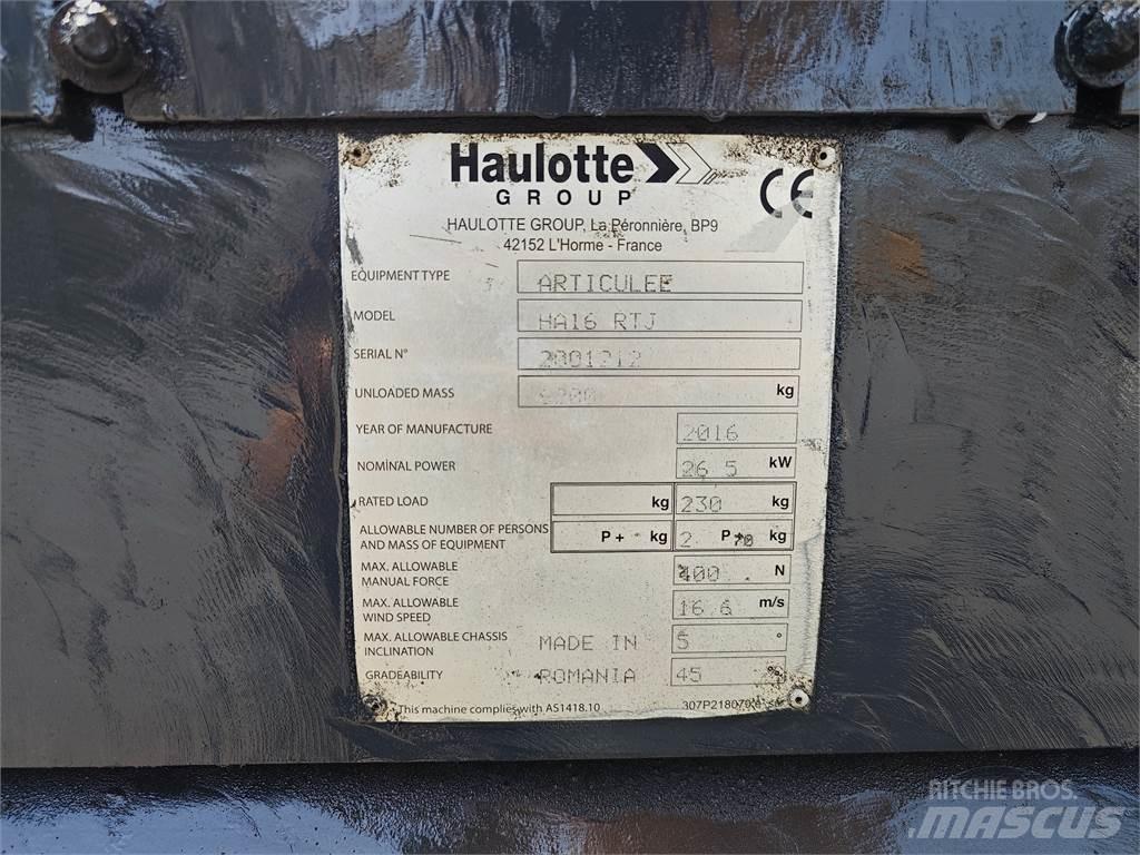 Haulotte HA16RTJ Nacele cu brat articulat