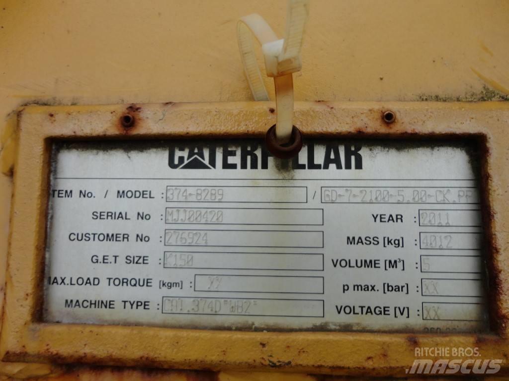 CAT 374 CAT bucket Pistoane