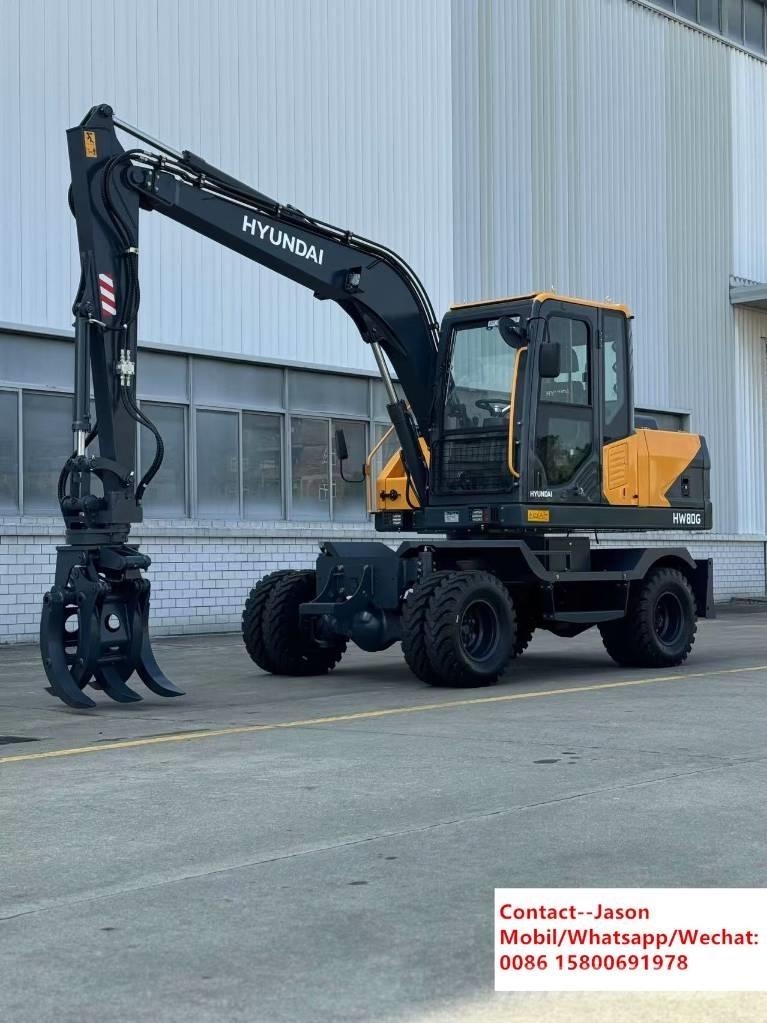 Hyundai HW80 Excavatoare cu roti