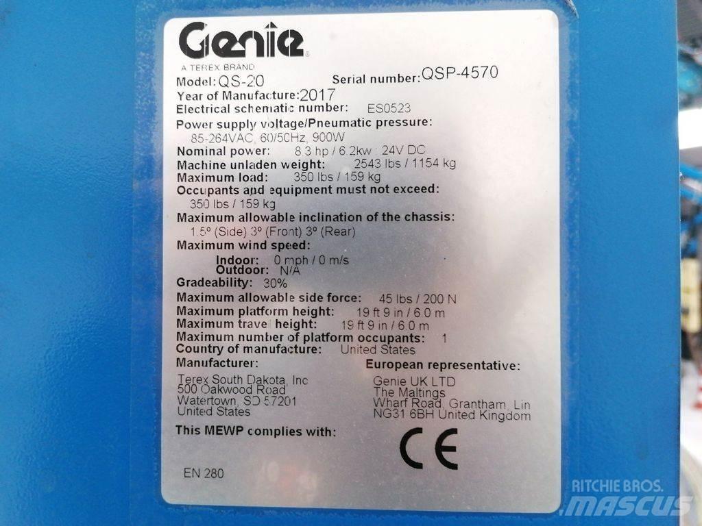 Genie QS-20 Nacele cu brat telescopic