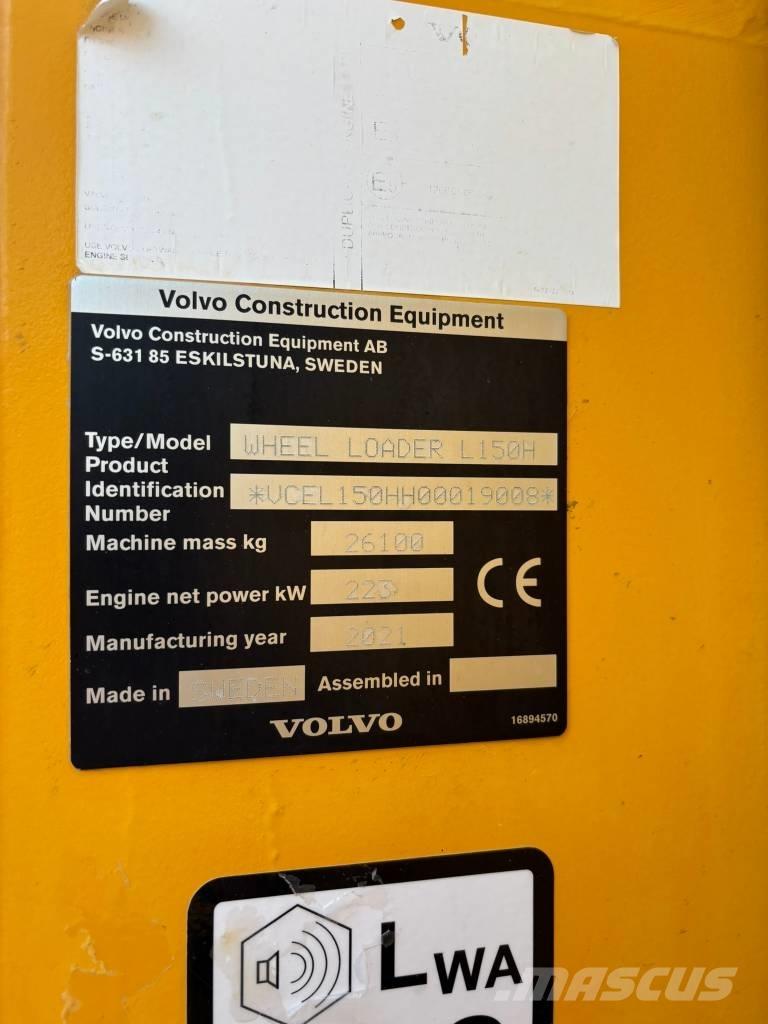Volvo L150H Incarcator pe pneuri