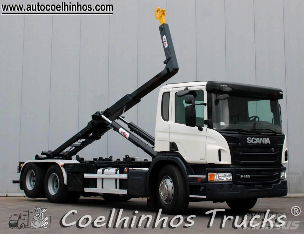 Scania P 450 Camion cadru container