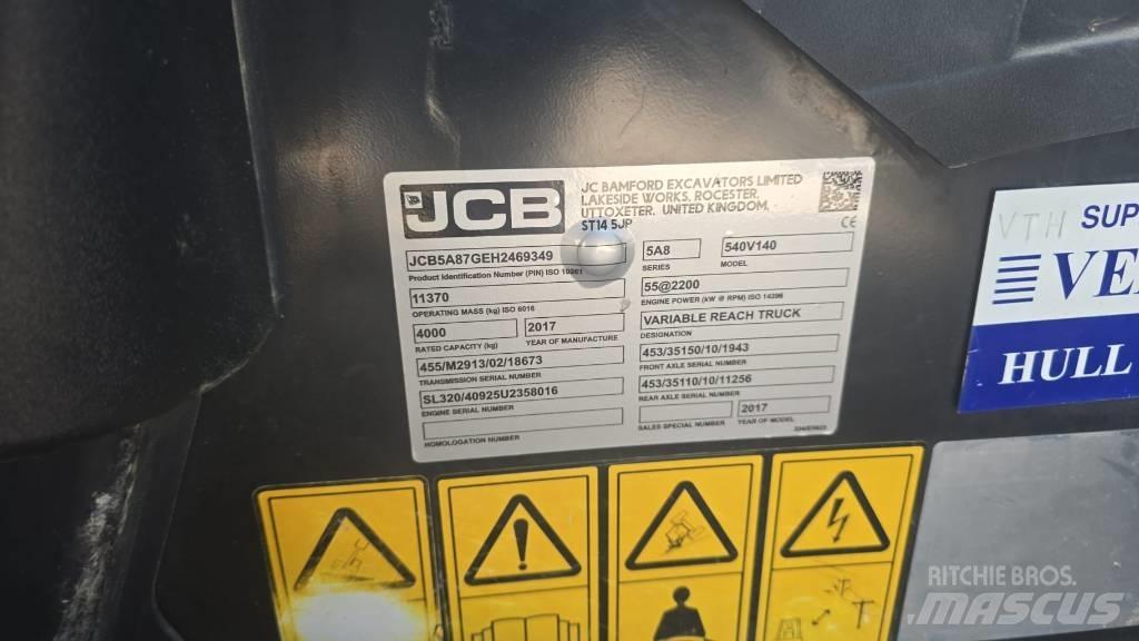 JCB 540-140 Stivuitoare telescopice