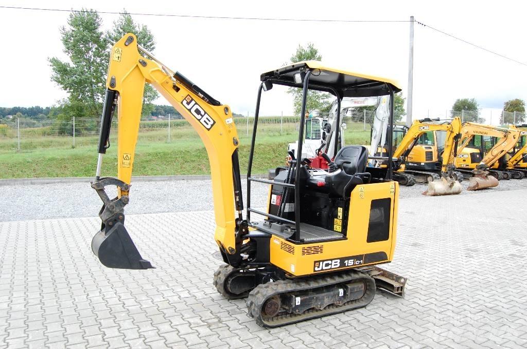 JCB 15 C-1 JCB 16C-1 Mini excavatoare < 7t