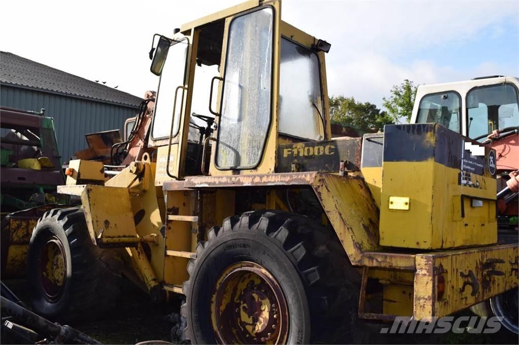 Faun F 1100 C-B Incarcator pe pneuri