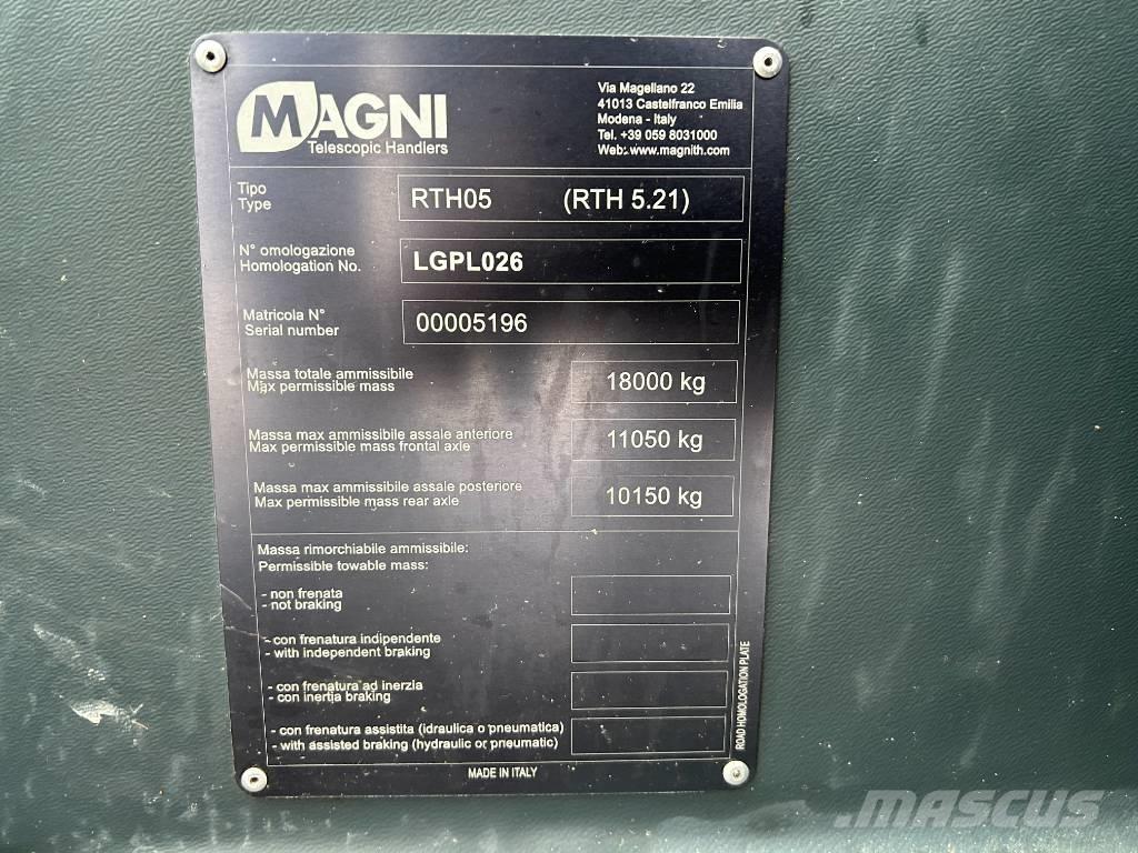 Magni RTH 5.21 Stivuitoare telescopice