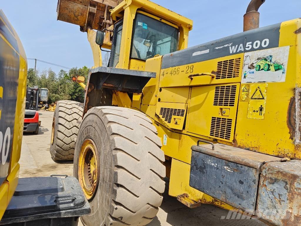 Komatsu WA 500 Incarcator pe pneuri