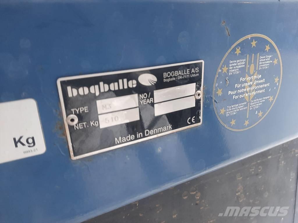 Bogballe M3 Plus Împrastierea mineralelor