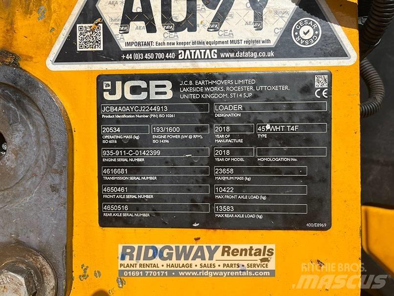 JCB 457 Incarcator pe pneuri