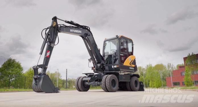 Hyundai HW 65 A Excavatoare cu roti