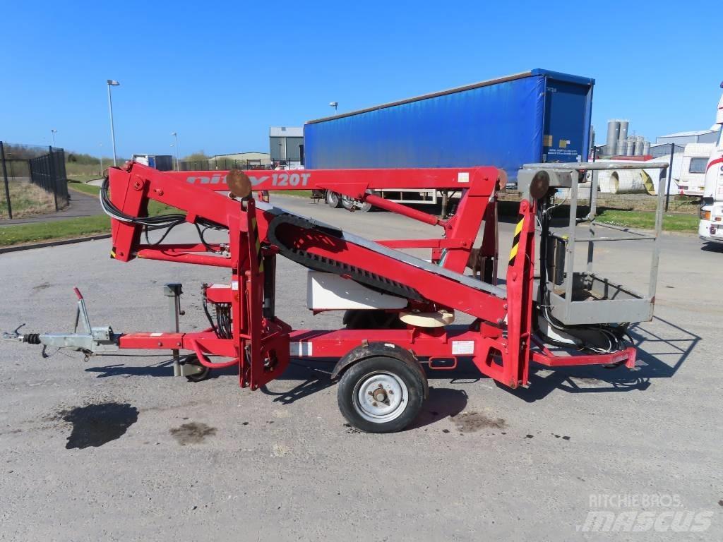 Niftylift 120 T Platforme aeriene montate pe remorca