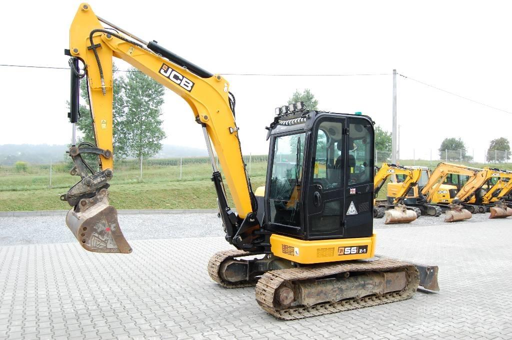 JCB 55Z-1 Aircon Mini excavatoare < 7t