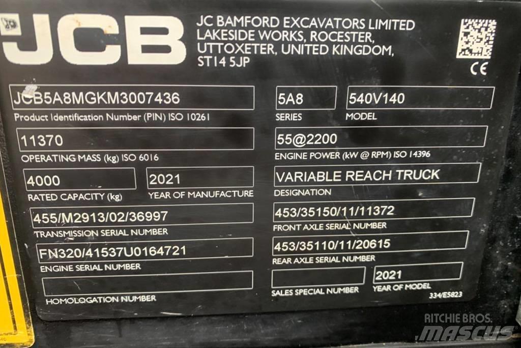 JCB 540-140 Stivuitoare telescopice