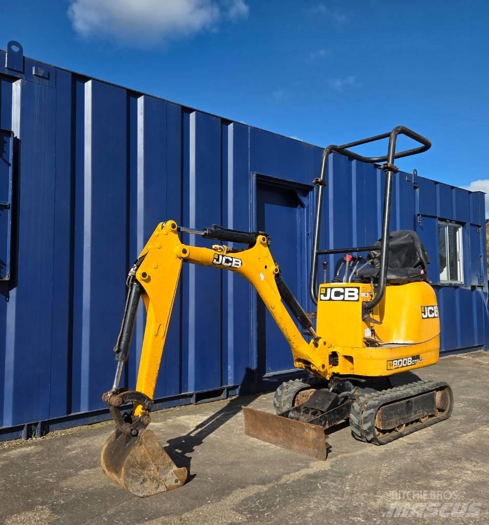 JCB 8008 CTS 3 Bkts Mini excavatoare < 7t