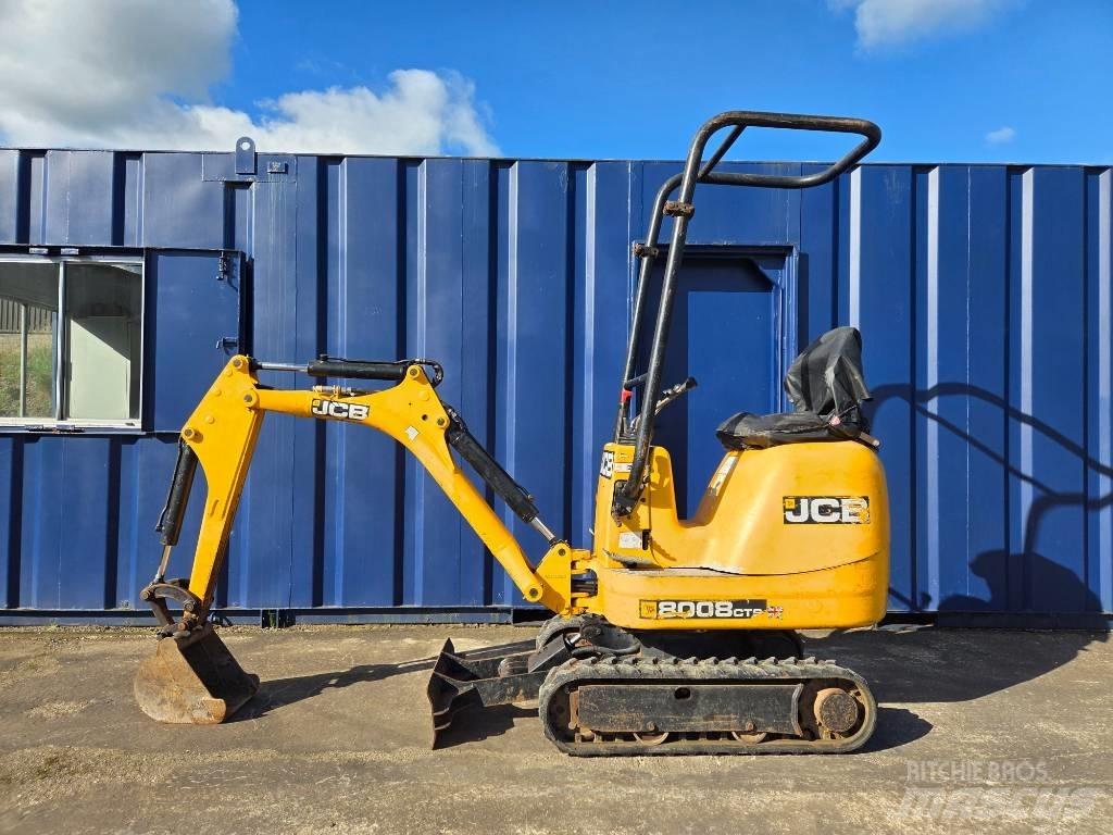 JCB 8008 CTS 3 Bkts Mini excavatoare < 7t