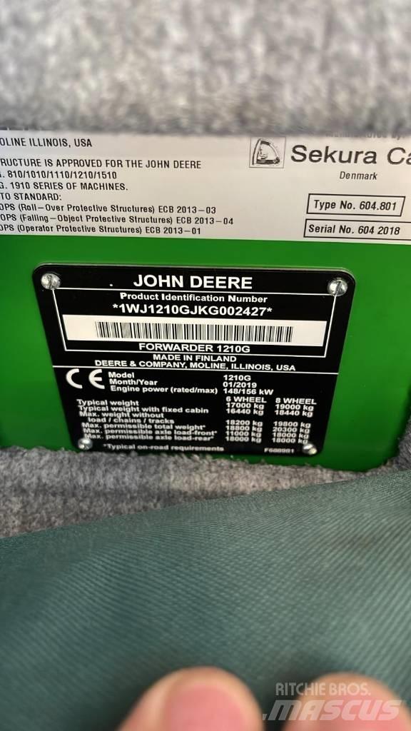 John Deere 1210G Transportoare