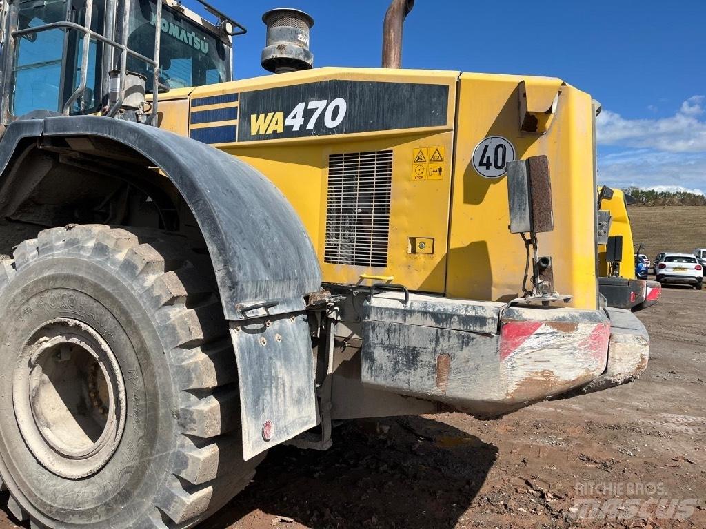 Komatsu WA 470 Incarcator pe pneuri