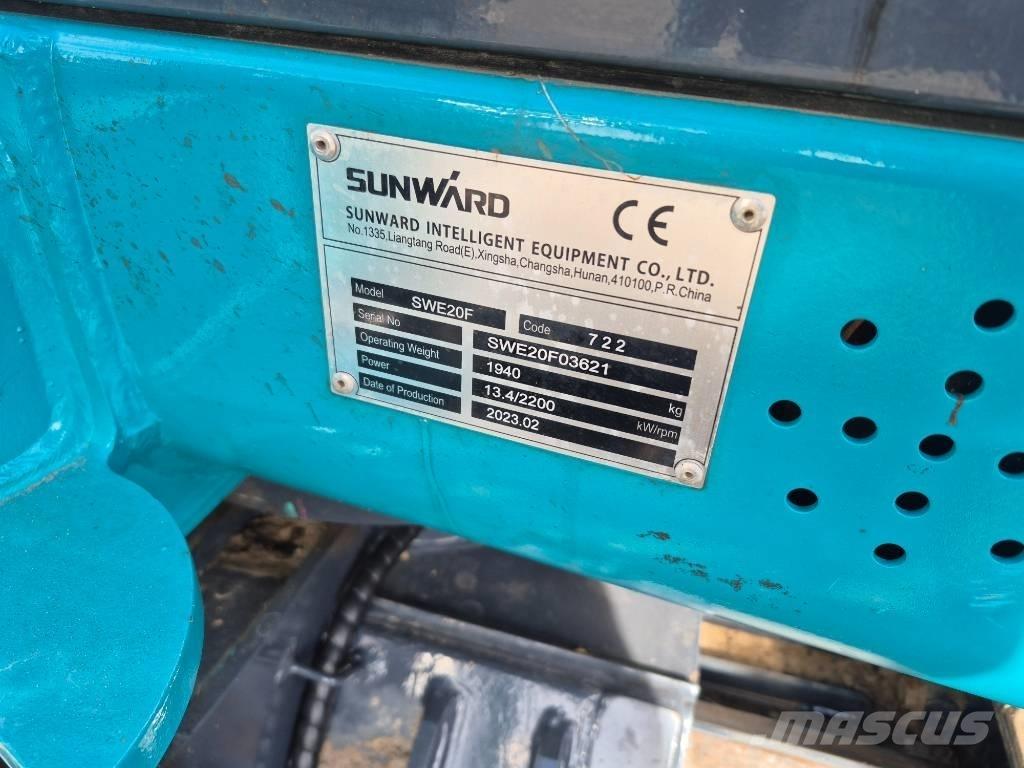 Sunward SWE 20 F Mini excavatoare < 7t