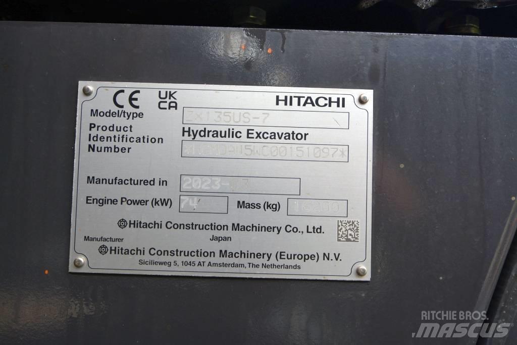 Hitachi ZX 135 US-7 Excavatoare pe șenile
