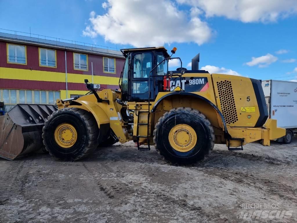 CAT 980 M Incarcator pe pneuri