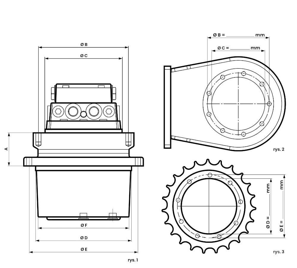 CASE CX 25 Transmisie