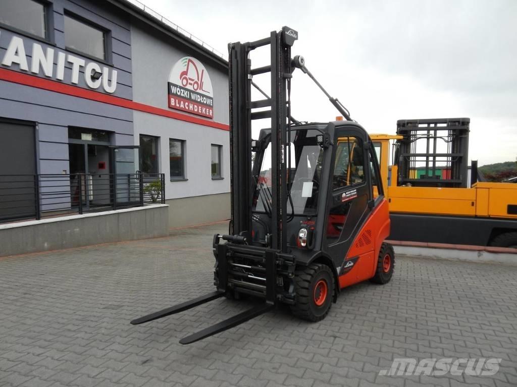 Linde H25T-02 Stivuitor GPL