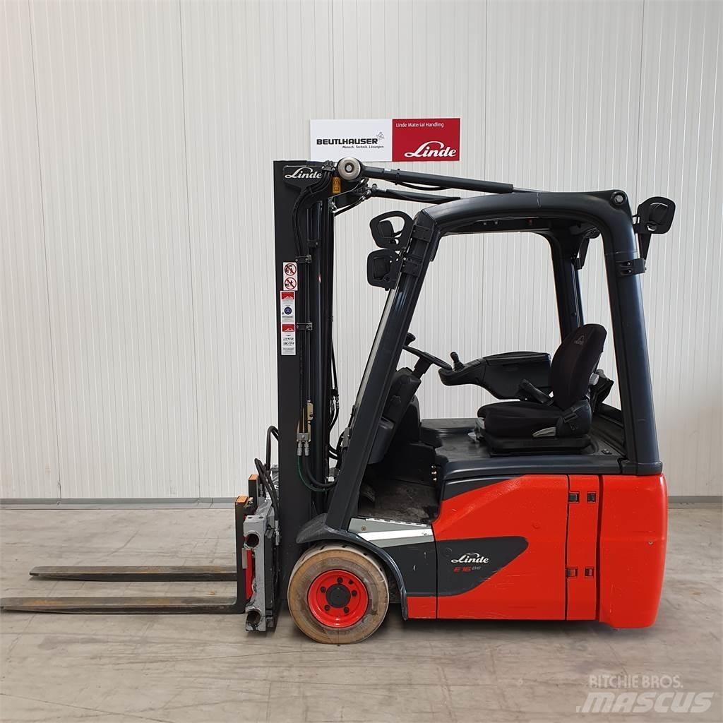 Linde E16C Stivuitor electric