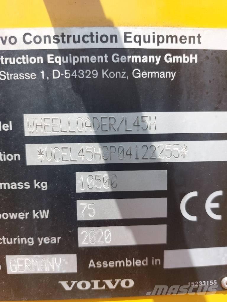 Volvo L 45 H Incarcator pe pneuri