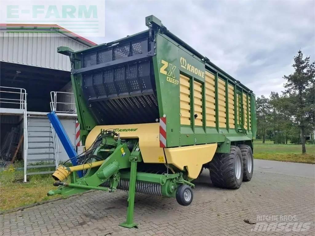 Krone ladewagen Alte semi-remorci