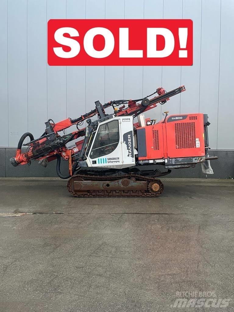 Sandvik DX800 Echipamente de forare la suprafata