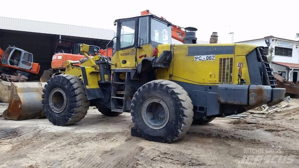 Komatsu WA470-5 Incarcator pe pneuri