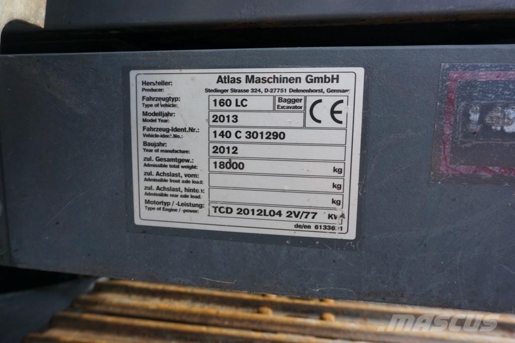 Atlas 160 LC Excavatoare pe șenile
