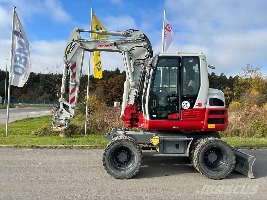 Takeuchi TB 395 W Excavatoare cu roti