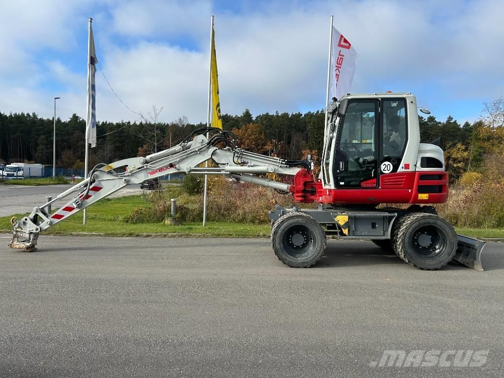 Takeuchi TB 395 W Excavatoare cu roti