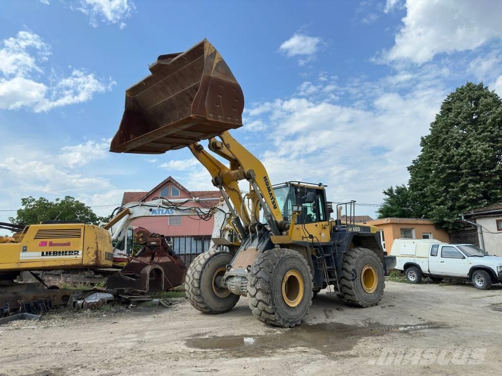 Komatsu WA 480-6 Incarcator pe pneuri