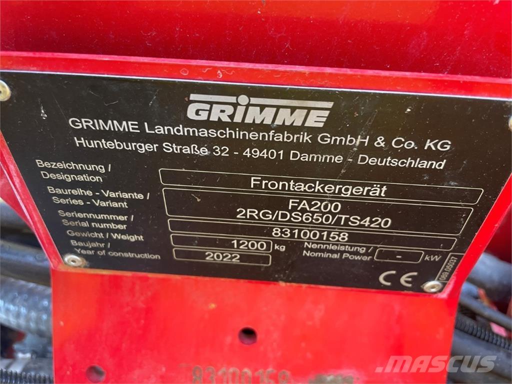 Grimme FA 200 Echipament cartofi - Altele