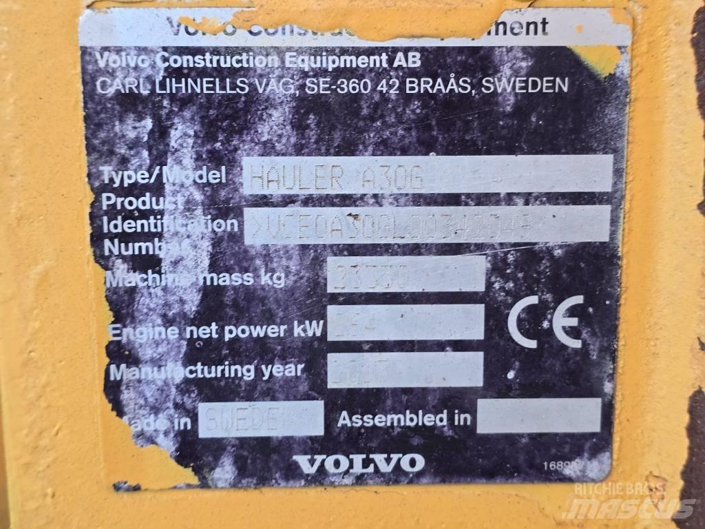 Volvo A30G Transportoare articulate