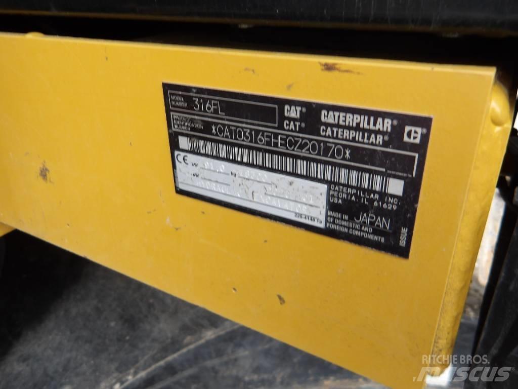 CAT 316 F Excavatoare pe șenile
