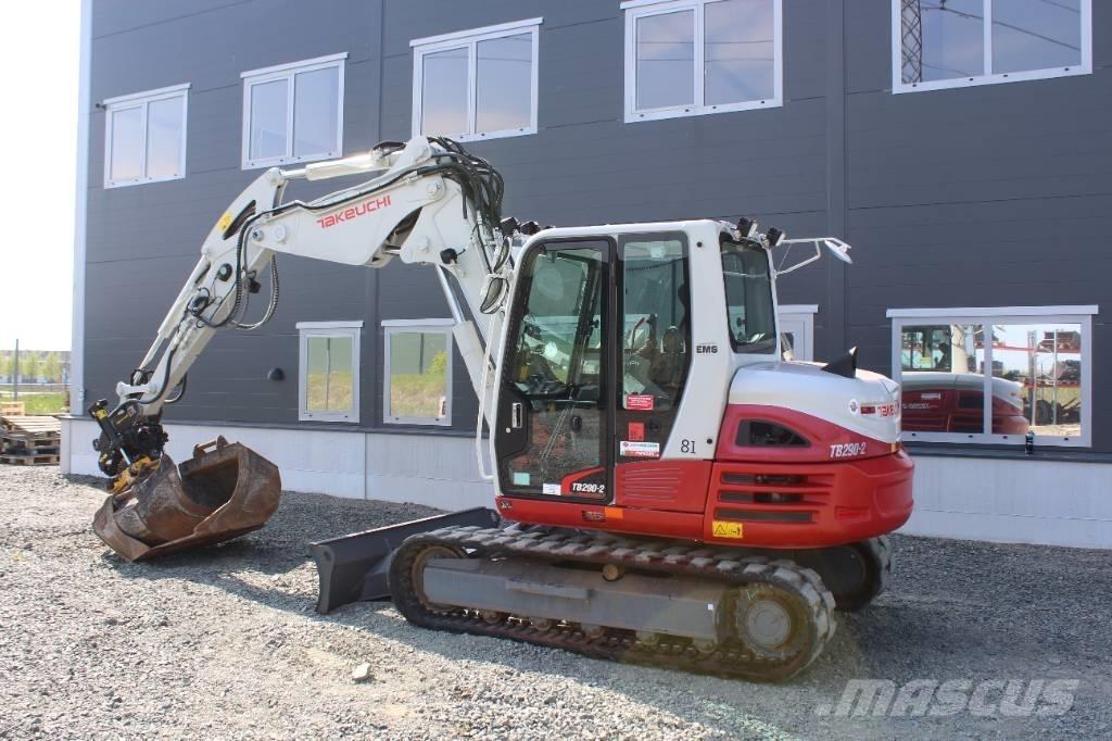 Takeuchi TB 290 Excavatoare 7t - 12t