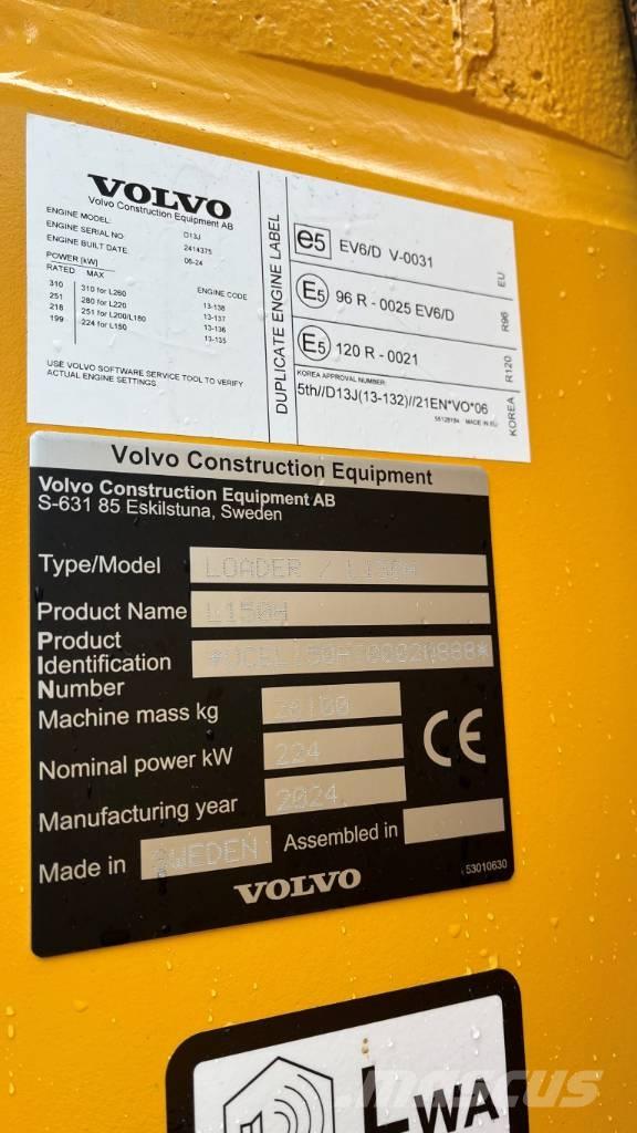 Volvo L150H Incarcator pe pneuri