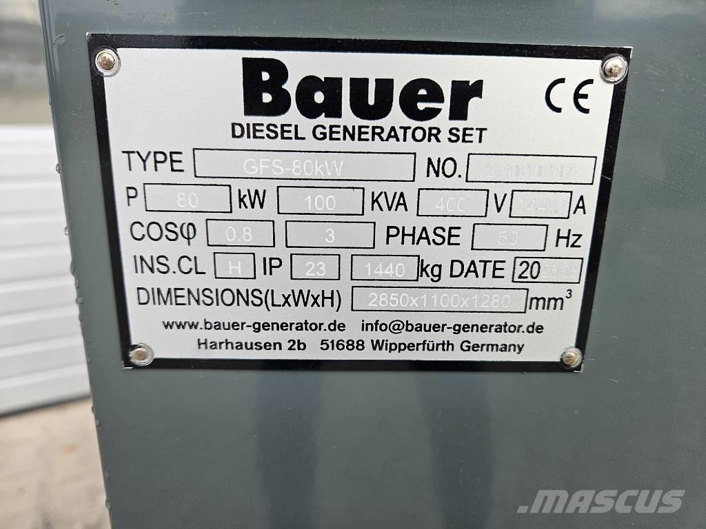 Bauer GFS-80Kw Generatoare Diesel