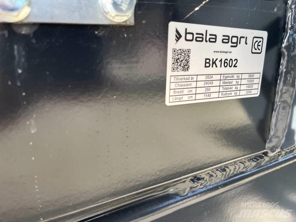 Bala BK 1602 Remorci de ambalat